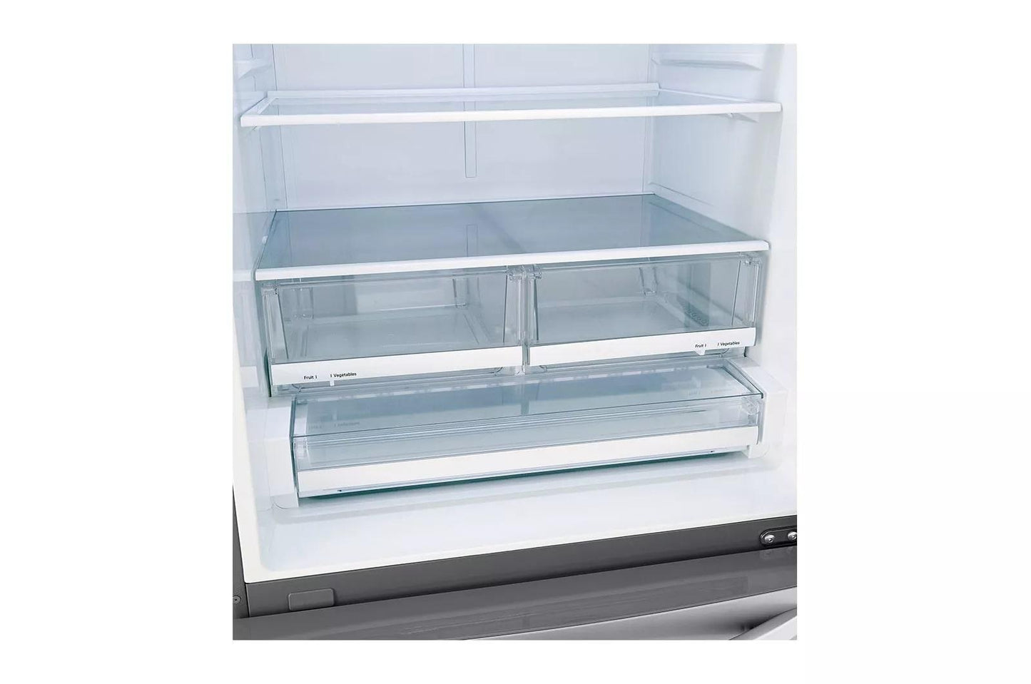 LG LRDCS2603S LG 26 Cu. Ft. Bottom Freezer Refrigerator