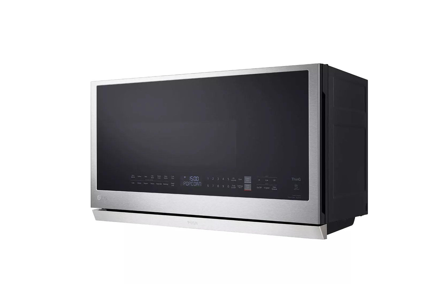 LG MVEL2137F 2.1 Cu. Ft. Wi-fi Enabled Over-the-range Microwave Oven With EASYCL...