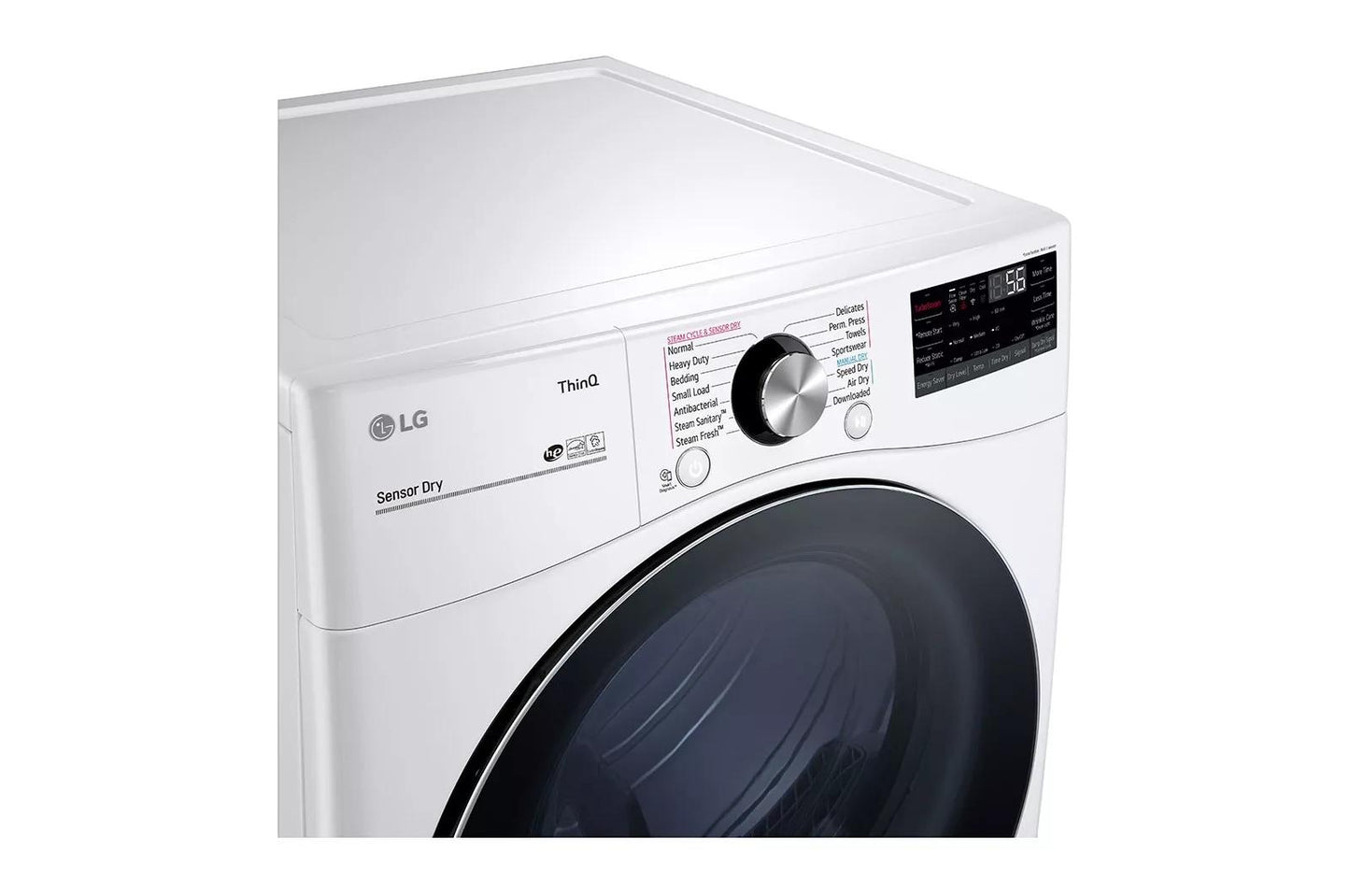 LG DLGX4201W 7.4 Cu. Ft. Ultra Large Capacity Smart Wi-fi Enabled Front Load DRY...