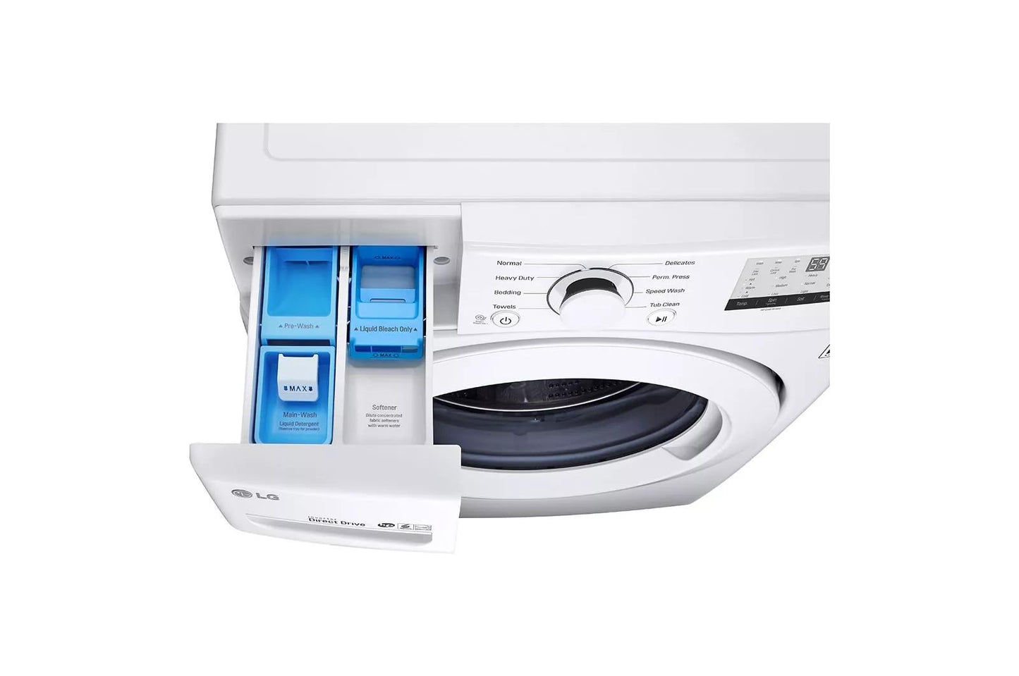 LG WM3400CW LG 4.5 Cu. Ft. Ultra Large Front Load Washer