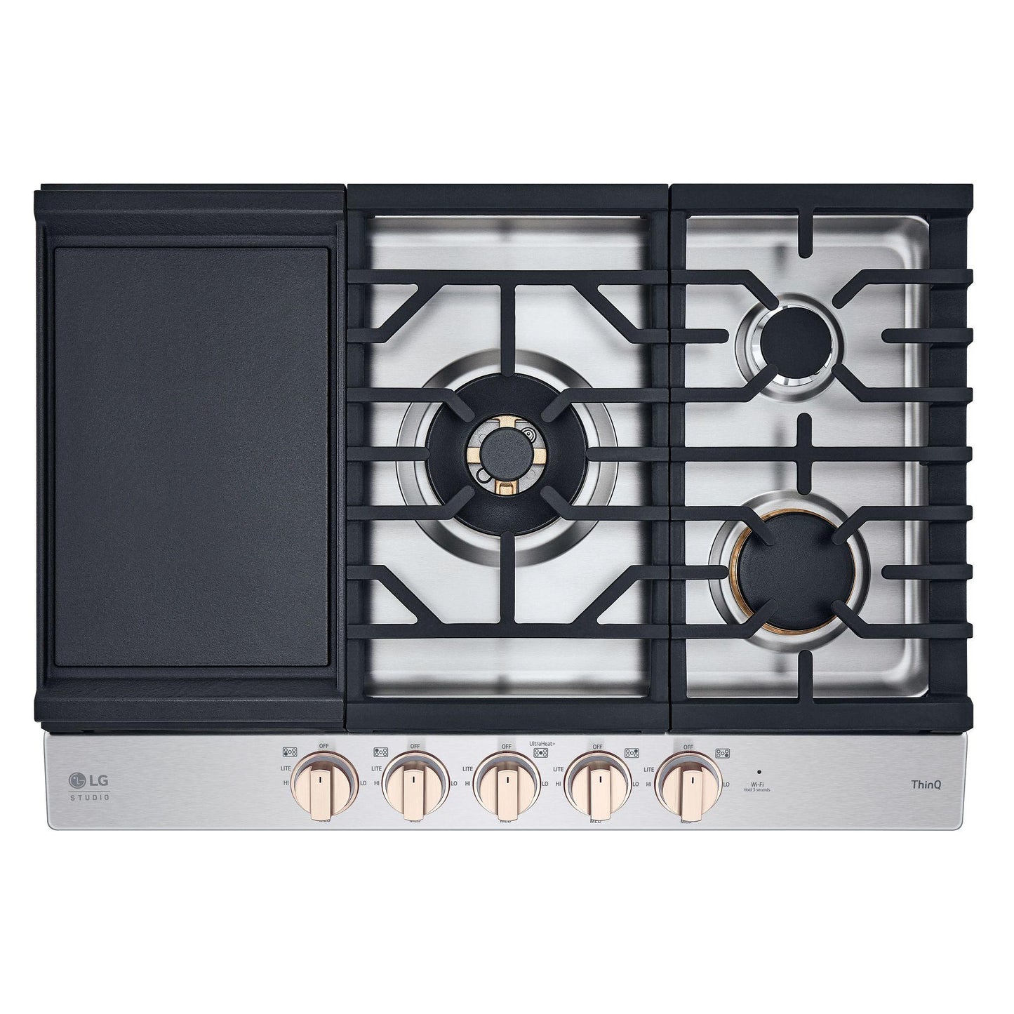 LG CBGS3028N LG Studio 30"" Ultraheat Gas Cooktop With Easyclean