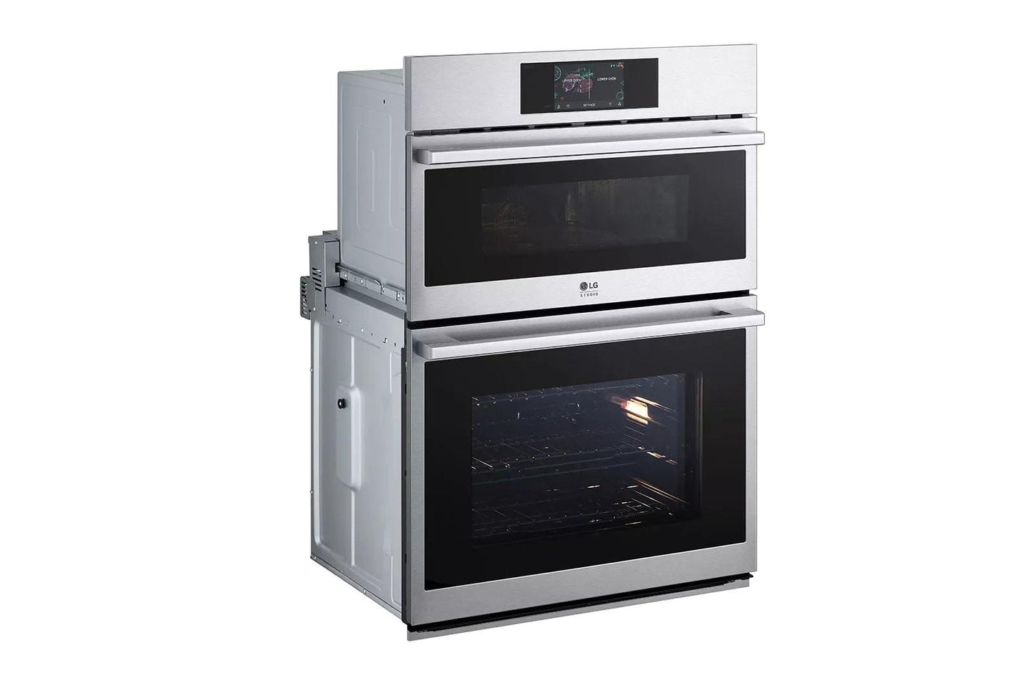 LG WCES6428F LG Studio 1.7/4.7 Cu. Ft. Combination Double Wall Oven With Air Fry