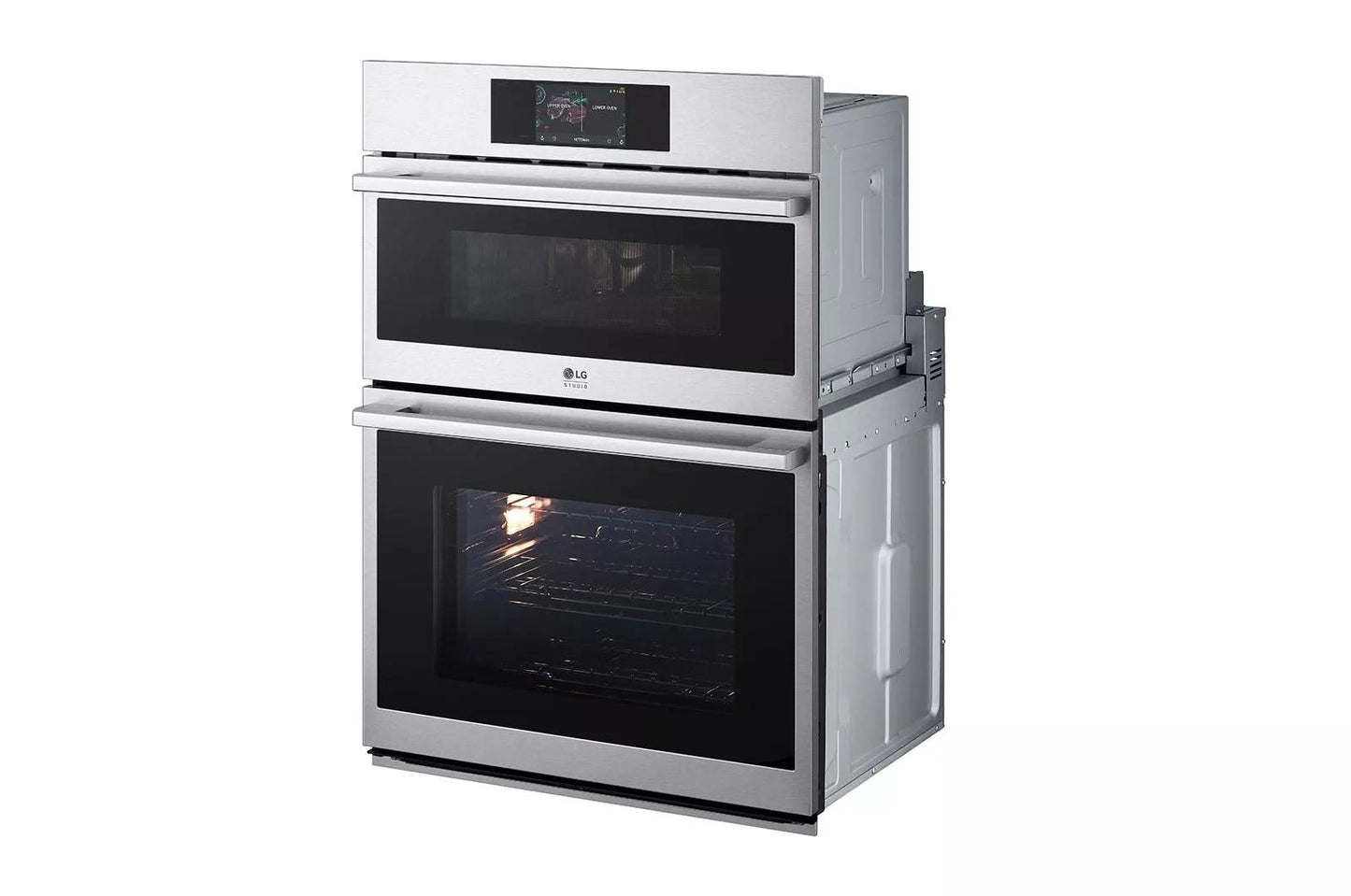 LG WCES6428F LG Studio 1.7/4.7 Cu. Ft. Combination Double Wall Oven With Air Fry