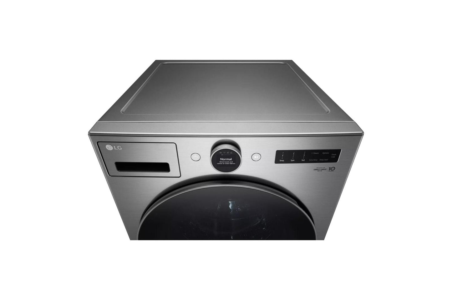 LG WM5700HVA 4.5 CU.FT. Smart Front Load Washer With Turbowash 360, B...