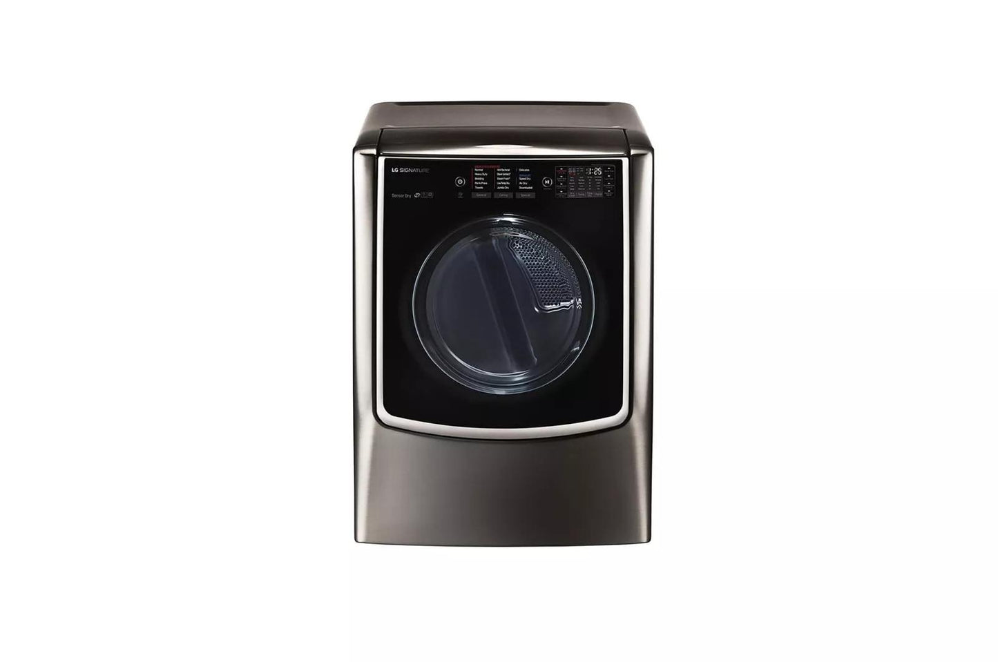 LG DLGX9501K LG Signature: 9.0 MEGA Capacity Turbosteam Gas Dryer
