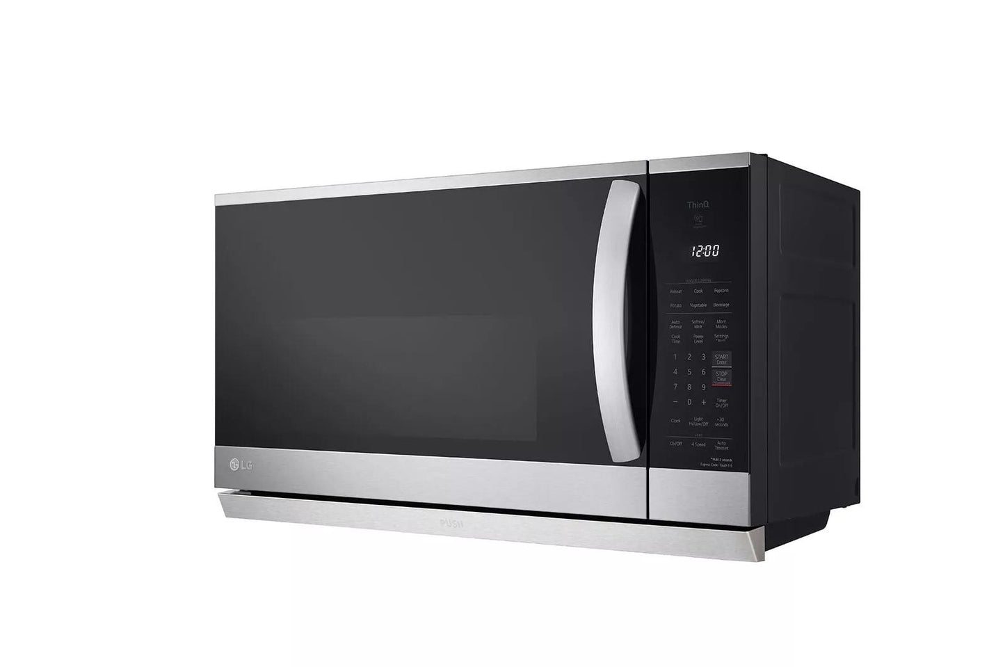 LG MVEL2125F 2.1 Cu. Ft. Smart Wi-fi Enabled Over-the-range Microwave Oven With ...