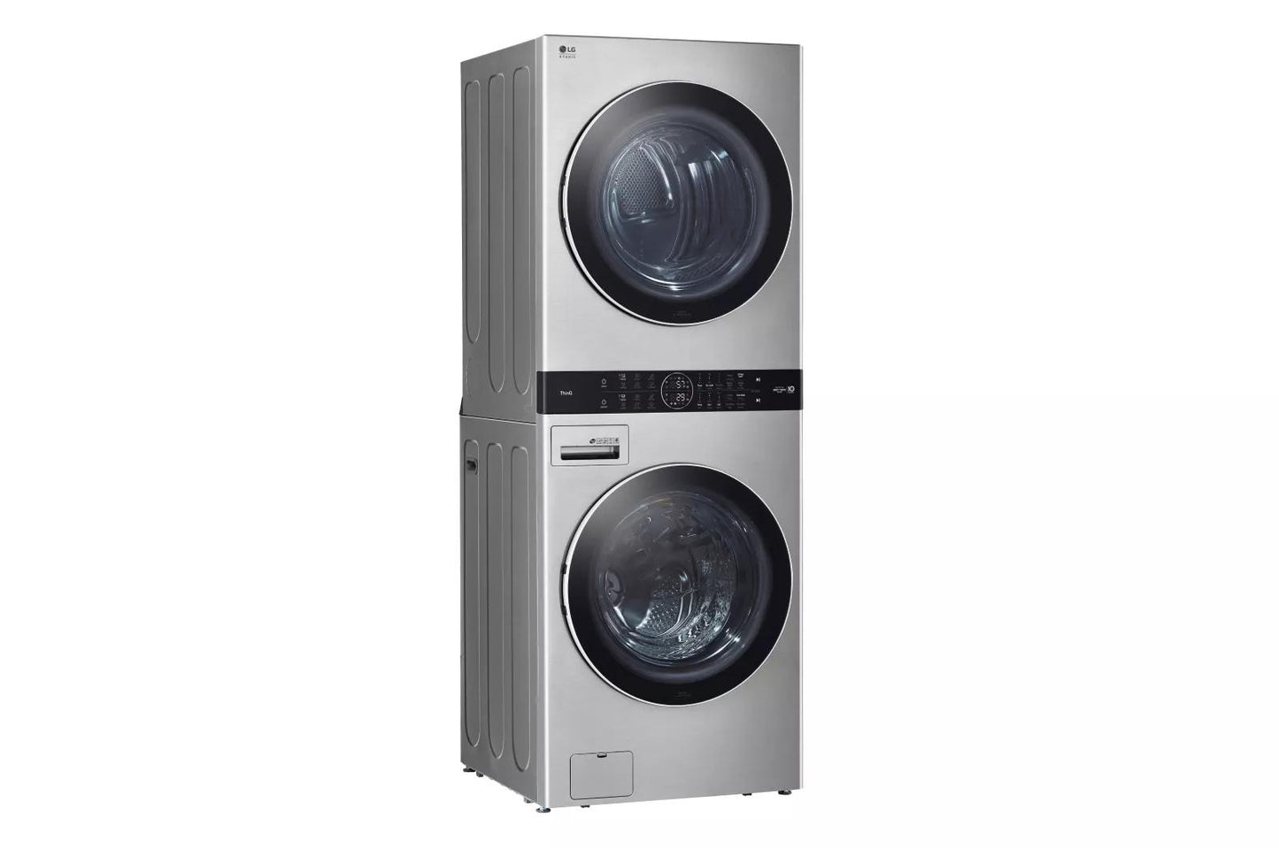 LG WSGX201HNA LG Studio Single Unit Front Load Washtower With Center CONTROL(...