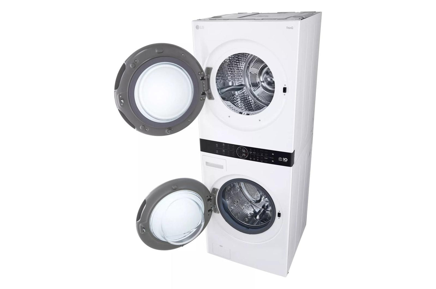 LG WKHC252HWA Single Unit LG Washtower With Center Control 5.0 Cu. Ft. FR...