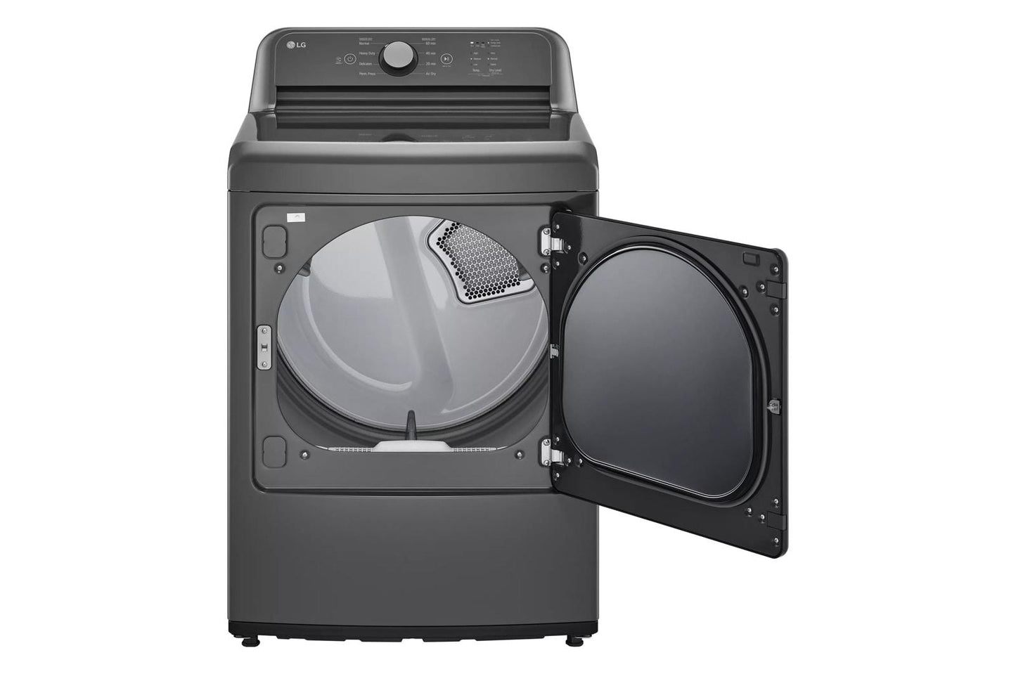 LG DLE6100M 7.3 Cu. Ft. Ultra Large Capacity Rear Control Electric Dryer With S...