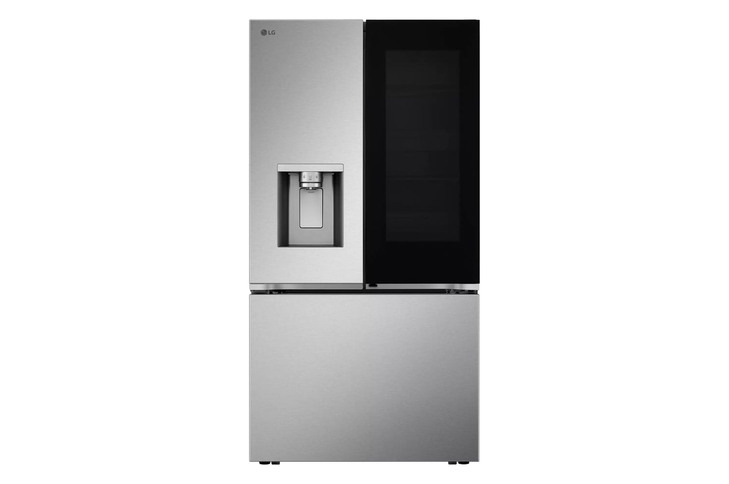 LG LF31S6360S 31 Cu. Ft. Smart Standard-depth Max French Door Refrigerator WI...