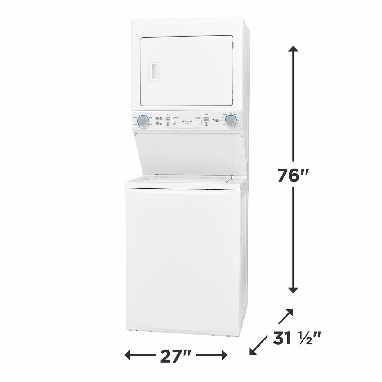 FRIGIDAIRE FLCE7522AW Frigidaire Electric Washer/dryer Laundry Center - 3.9 Cu. Ft WASHER...
