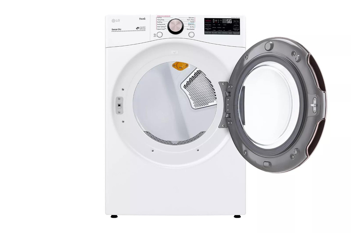 LG DLGX4001W 7.4 Cu. Ft. Ultra Large Capacity Smart Wi-fi Enabled Front Load GAS...