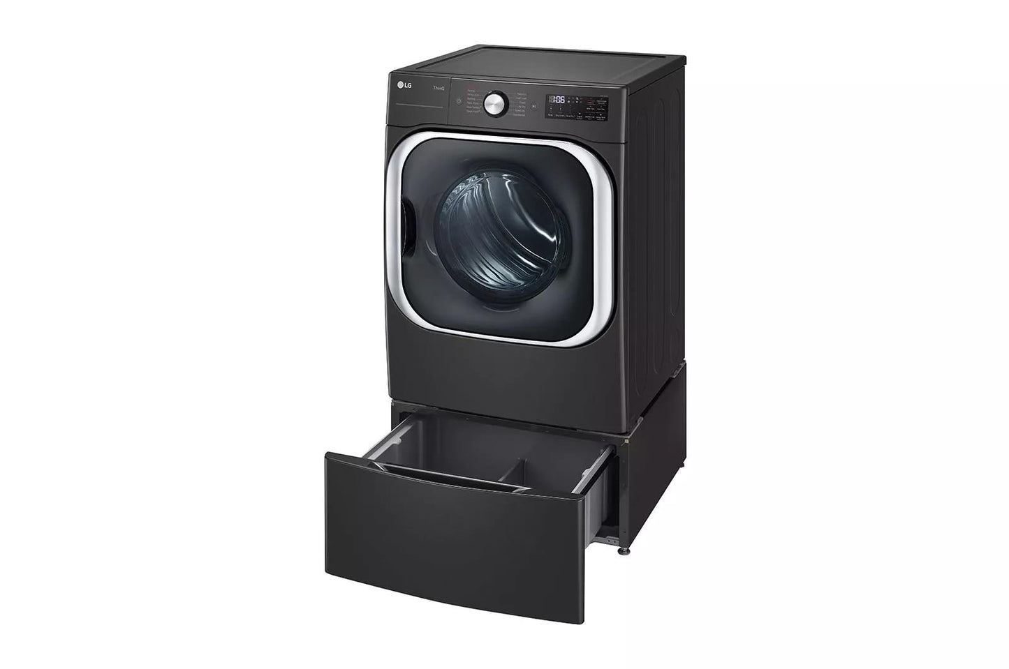 LG WDP5B LG Laundry Pedestal - Black Steel
