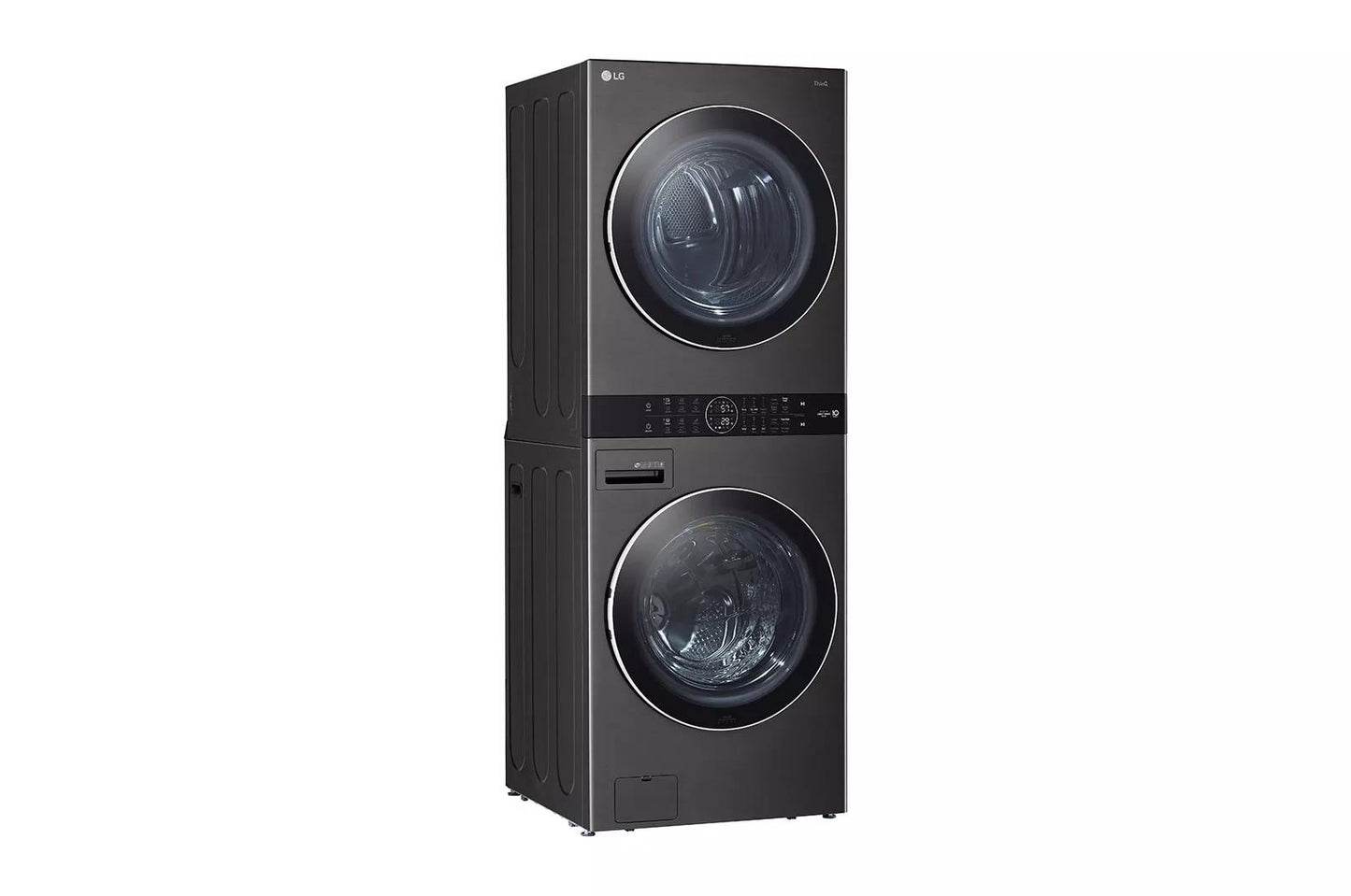 LG WKEX200HBA Single Unit Front Load LG Washtower With Center Control 4.5...