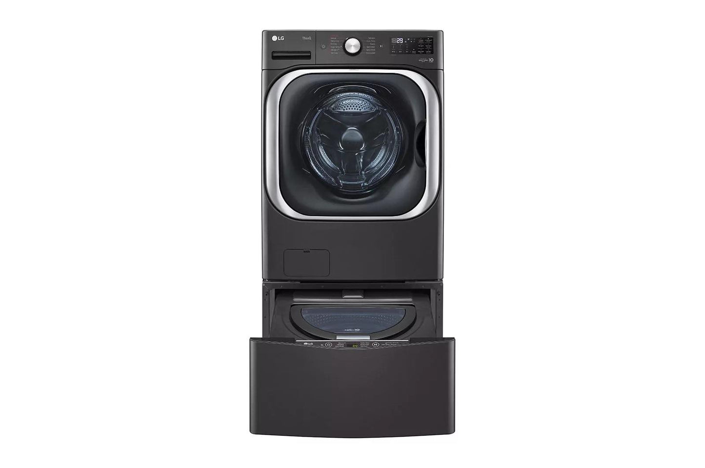 LG WM8900HBA 5.2 Cu. Ft. MEGA Capacity Smart Wi-fi Enabled Front Load Washer WIT...