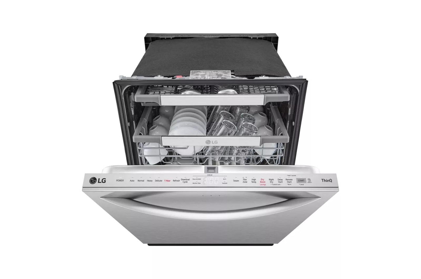 LG LDTH7972S Smart Wi-fi Enabled Top Control Dishwasher With 1-hour Wash & Dry, ...