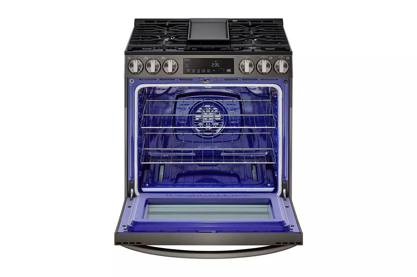 LG LSGL5833D 5.8 Cu Ft. Smart Wi-fi Enabled Fan Convection Gas Slide-in Range WI...