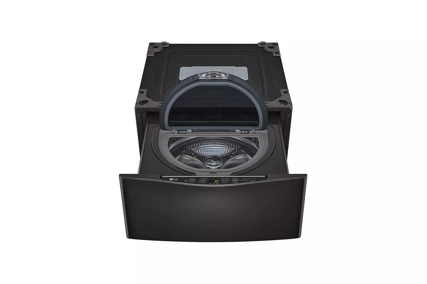 LG WD200CB 1.0 Cu. Ft. LG Sidekick Pedestal Washer, LG Twinwash COMPAT...
