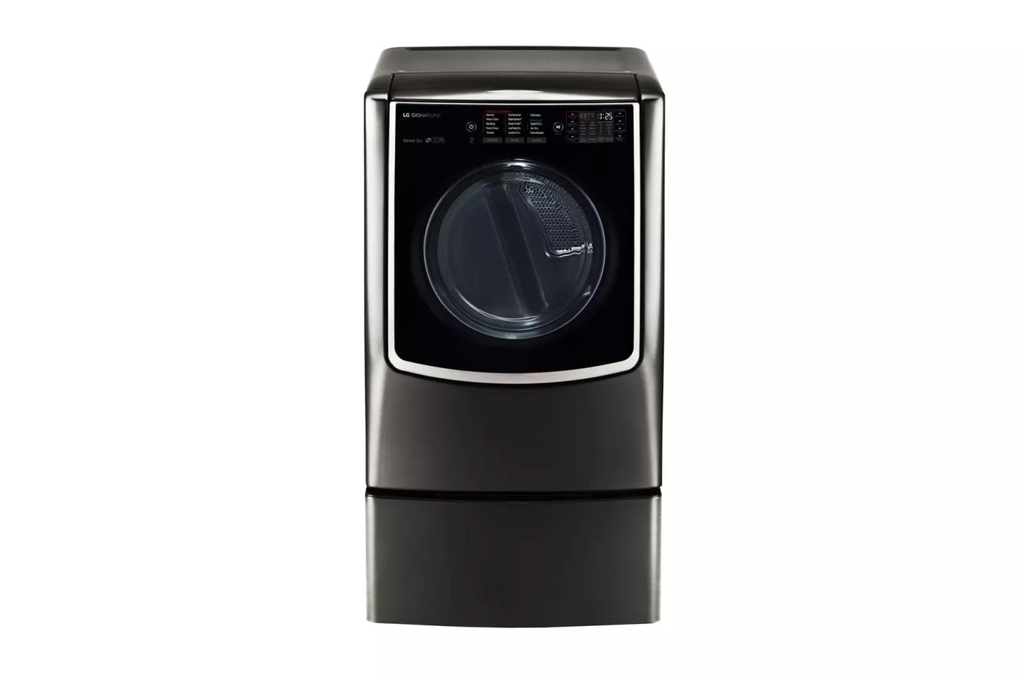 LG DLEX9500K LG Signature: 9.0 MEGA Capacity Turbosteam Electric Dryer