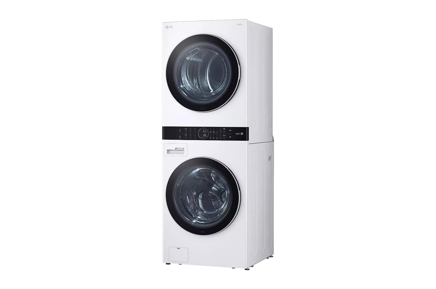 LG WKGX201HWA Single Unit Front Load LG Washtower With Center Control 4.5...