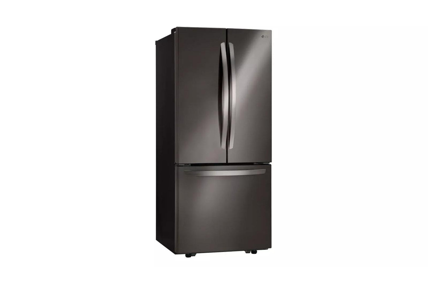 LG LFCS22520D LG Black Stainless Steel Series 21 Cu. Ft. Large Capacity 30"" Wide ...