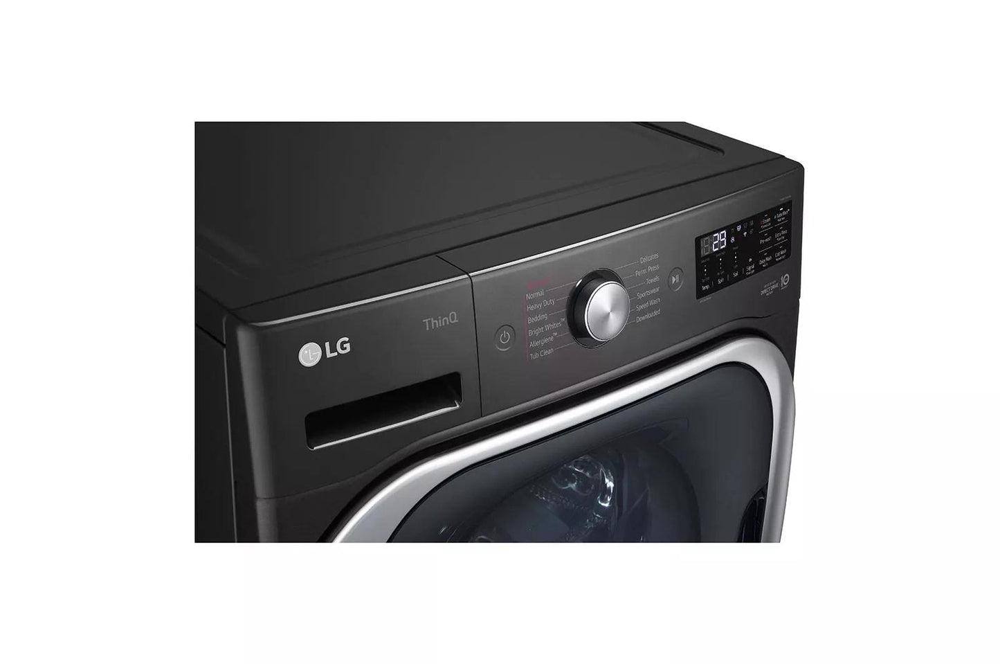 LG WM8900HBA 5.2 Cu. Ft. MEGA Capacity Smart Wi-fi Enabled Front Load Washer WIT...