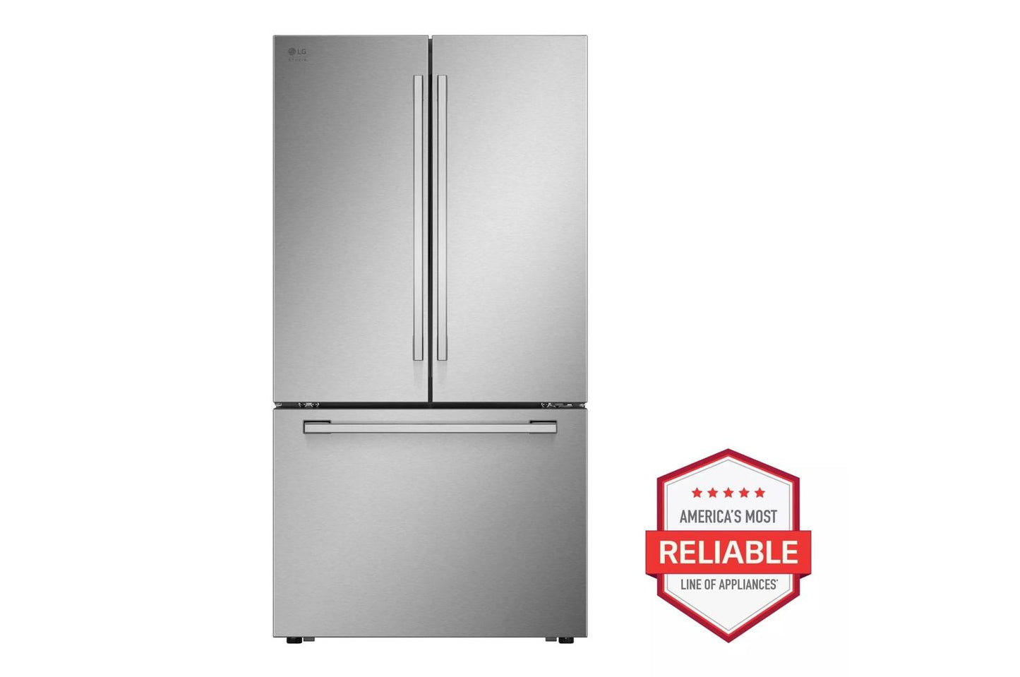 LG SRFB27S3 LG Studio 27 Cu. Ft. Smart Counter-depth Max French Door REFRIG...