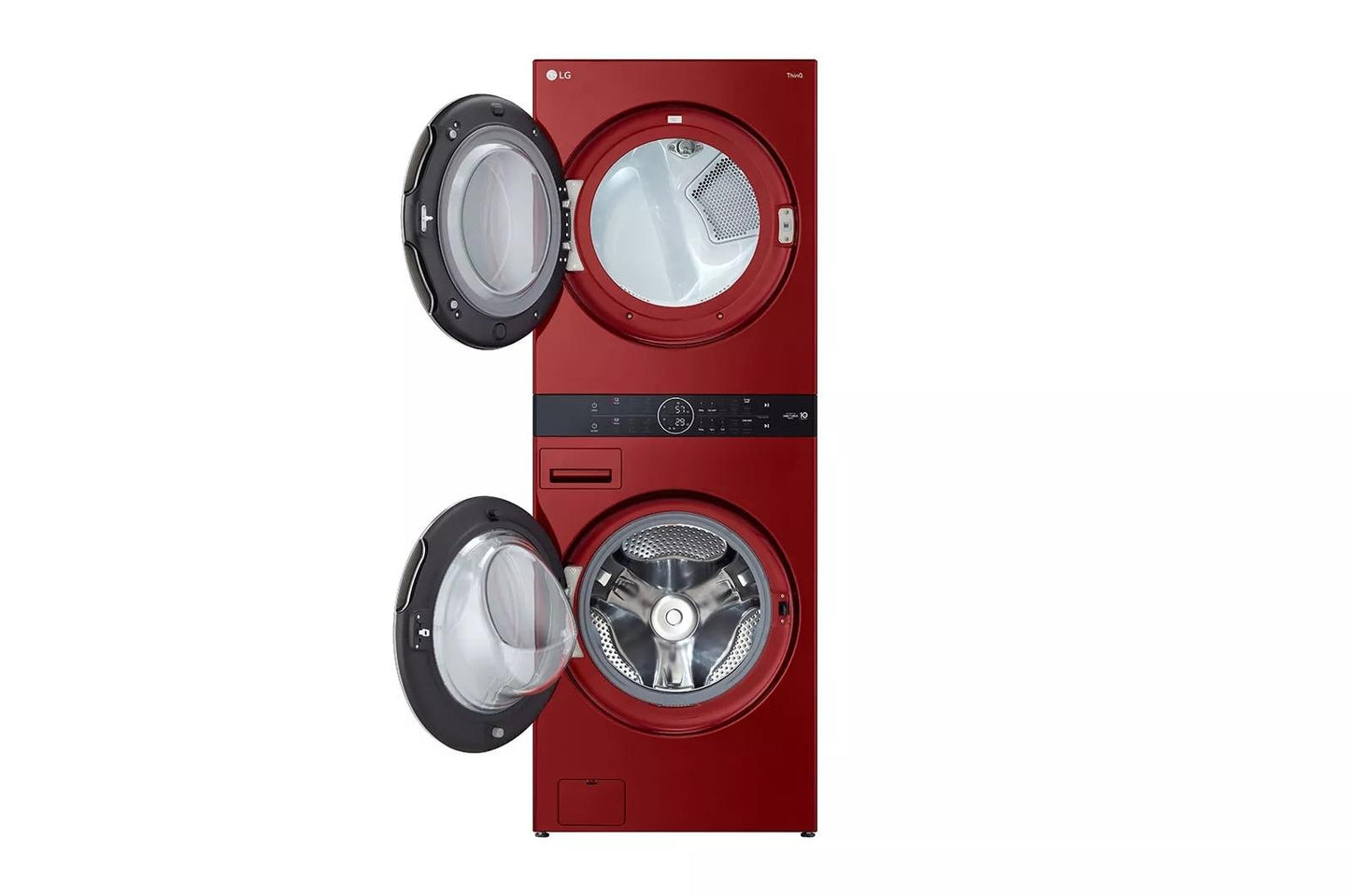 LG WKGX201HRA Single Unit Front Load LG Washtower With Center Control 4.5...