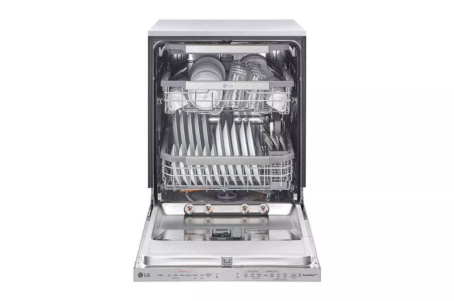 LG LDP6810SS Top Control Smart Wi-fi Enabled Dishwasher With Quadwash and TR...