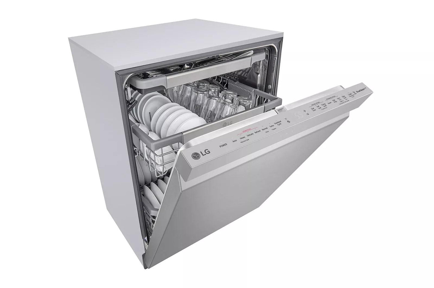 LG LDP6810SS Top Control Smart Wi-fi Enabled Dishwasher With Quadwash and TR...