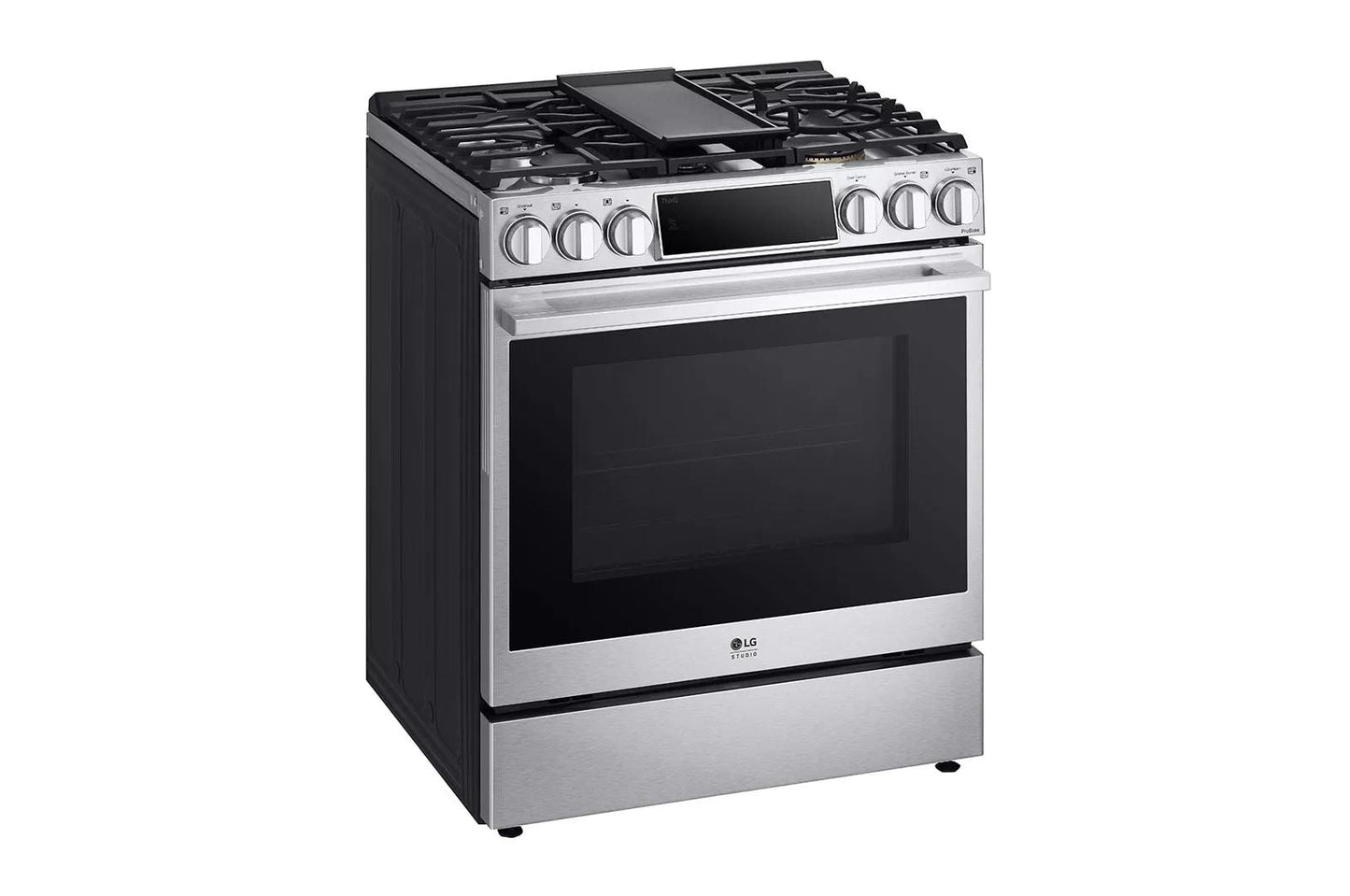 LG LSDS6338F 6.3 Cu. Ft. Smart Wi-fi Dual Fuel Slide-in Range With Probake CONVE...