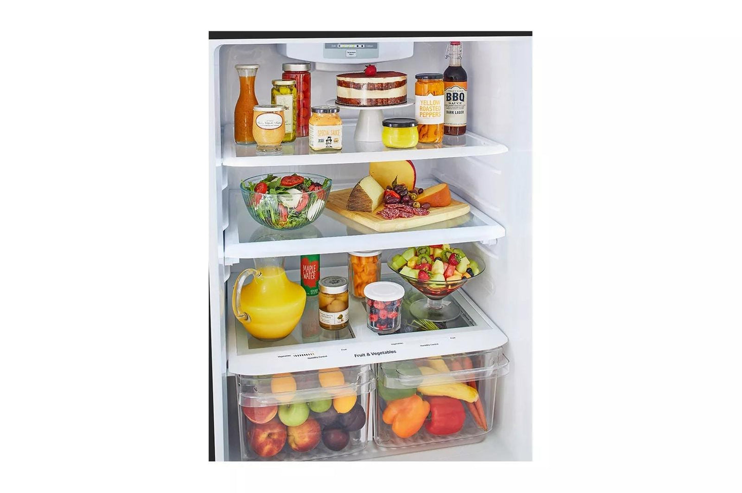 LG LTCS20020B LG 20 Cu. Ft. Top Freezer Refrigerator