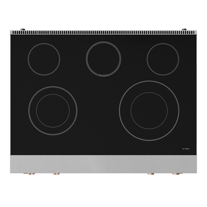 THOR KITCHEN RSE36RSG 36 Inch Professional Electric Range With Tilt Panel Touch Control I...