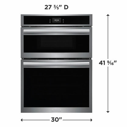 FRIGIDAIRE GCWM3067AF Frigidaire Gallery 30"" Wall Oven and Microwave Combination
