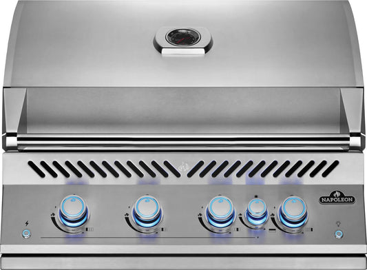 NAPOLEON BBQ BIG32RBNSS1 Built-in 700 Series 32 With Infrared Rear Burner , Natural Gas, STA...