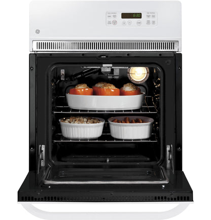 GE APPLIANCES JRP20WJWW GE Appliances 24"" Electric Single Self-cleaning Wall Oven