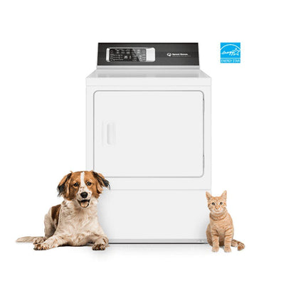 SPEED QUEEN DR7004WE Dr7 Sanitizing Electric Dryer With Pet Plus | Steam | Over-dry ...