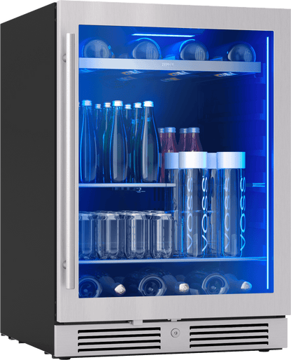 ZEPHYR PRB24C01CG Zephyr 24"" Single Zone Beverage Cooler