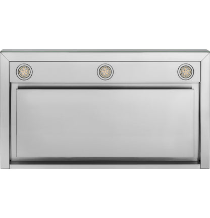 GE APPLIANCES UVW9361SLSS 36"" Wifi Enabled Designer Wall Mount Hood W/ Perimeter Venting