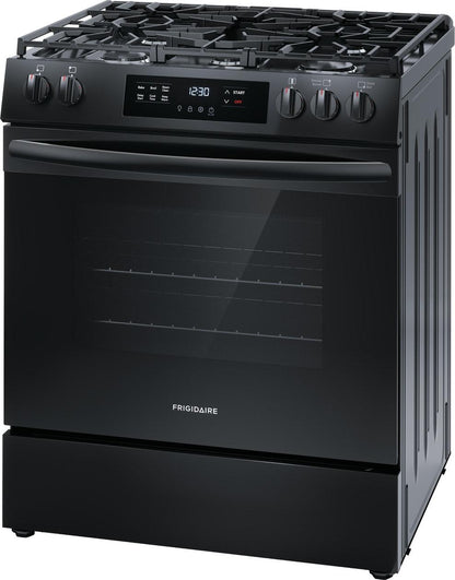 FRIGIDAIRE FCFG3062AB Frigidaire 30"" Front Control Gas Range With Quick Boil