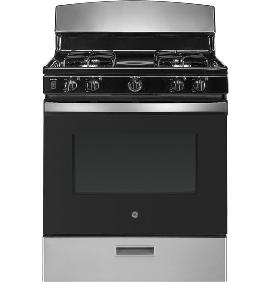 GE APPLIANCES JGBS30RETSS Ge 30"" Free-standing Gas Range