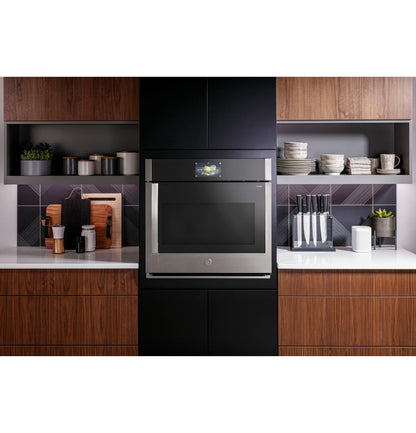 GE APPLIANCES PTS700LSNSS GE Profile 30"" Smart Built-in Convection Single Wall Oven With ...