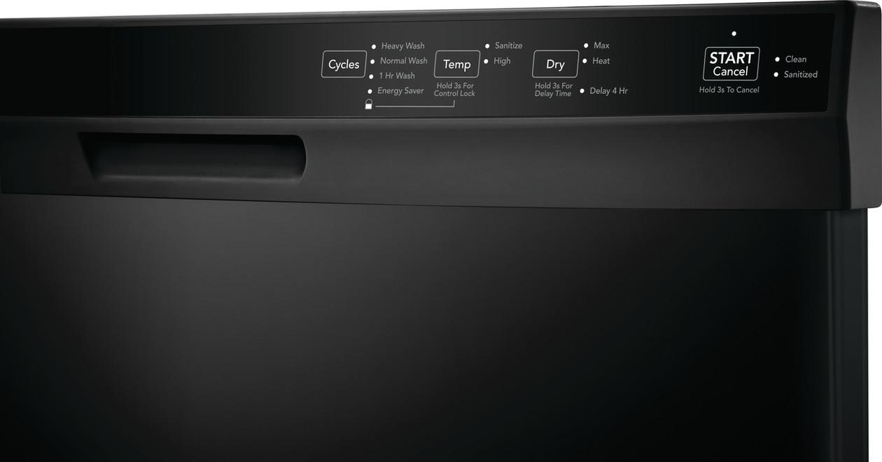 FRIGIDAIRE FDPC4314AB Frigidaire 24"" Built-in Dishwasher