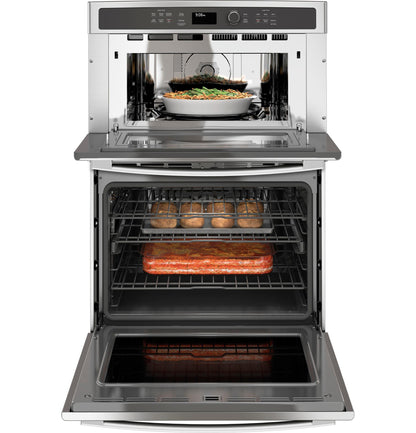 GE APPLIANCES PT9800SHSS GE Profile Series 30 In. Combination Double Wall Oven With CONVECTI...