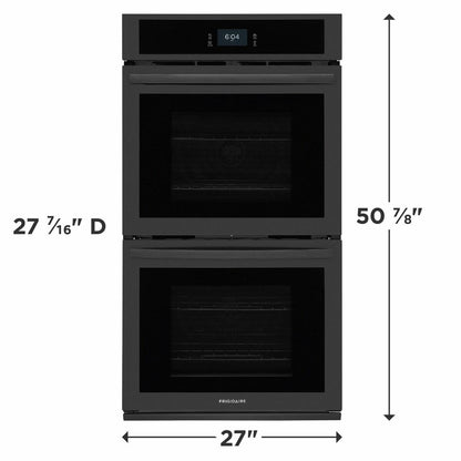FRIGIDAIRE FCWD2727AB Frigidaire 27'' Double Electric Wall Oven With Fan Convection