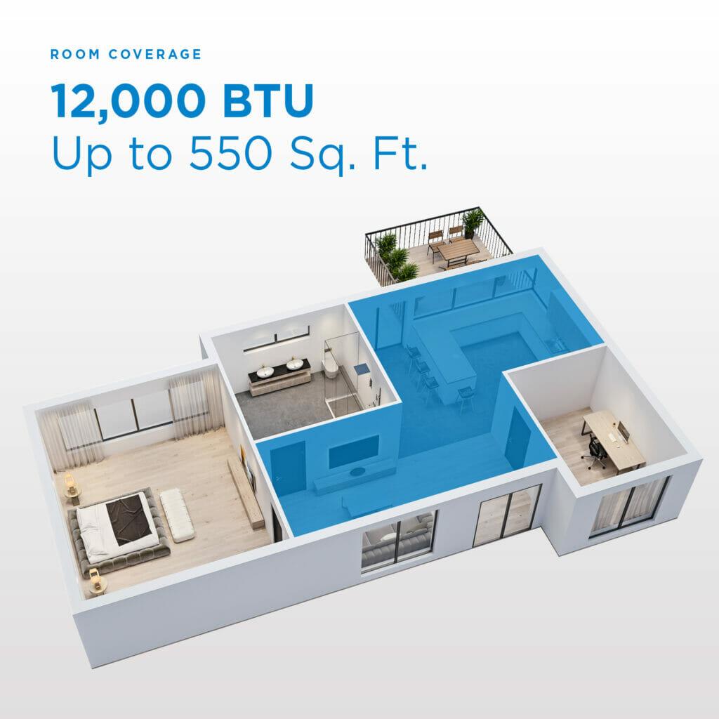 DANBY DTAC120B1WDB Danby 12,000 BTU Through-the-wall Air Conditioner