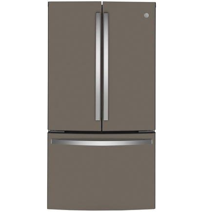 GE APPLIANCES GWE23GMNES Ge Energy Star 23.1 Cu. Ft. Counter-depth French-door REFRIGE...
