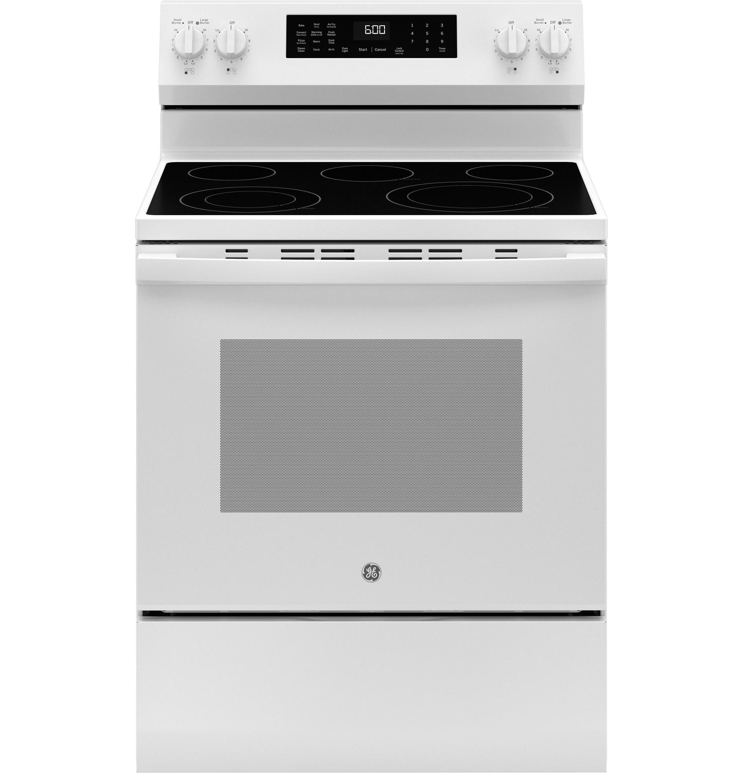 GE APPLIANCES GRF600AVWW Ge 30"" Free-standing Electric Convection Range With No Preheat A...