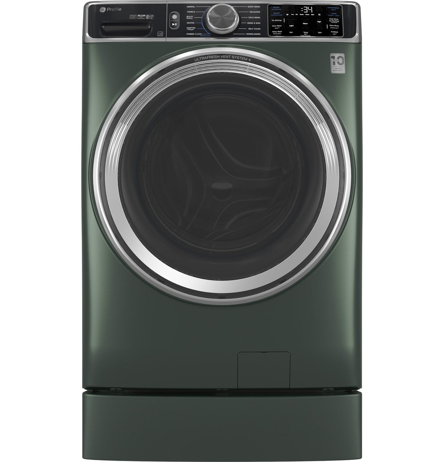 GE APPLIANCES PFW955SPWGN GE Profile 5.5 Cu. Ft. Capacity Smart Front Load Energy STAR...
