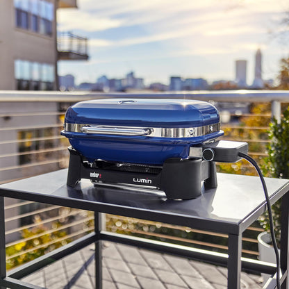 WEBER 91300901 Weber Lumin Compact Electric Grill - Deep Ocean Blue